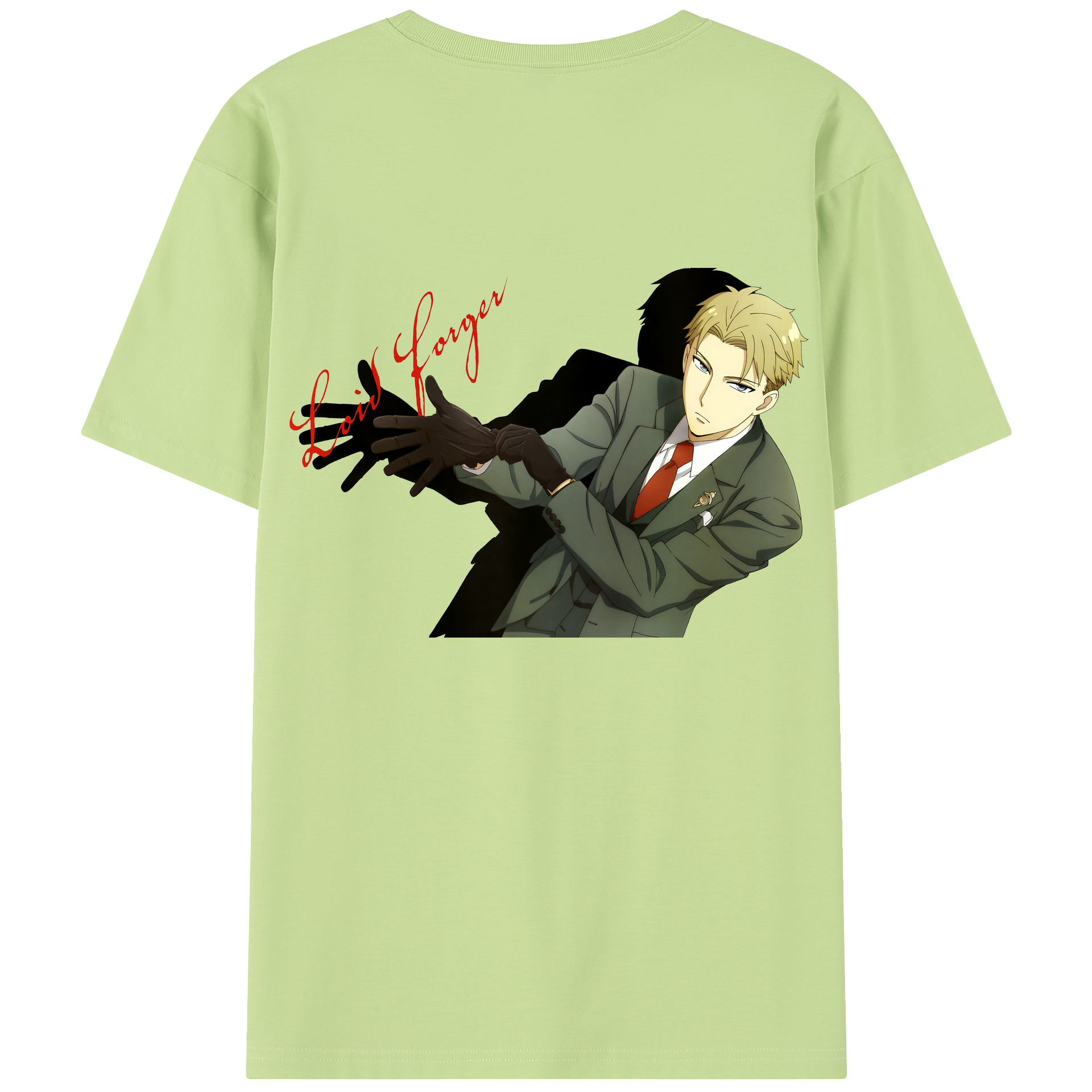 （画像用） SPY×FAMILY间谍家家酒 綿100％半袖Tシャツ（背面プリント）